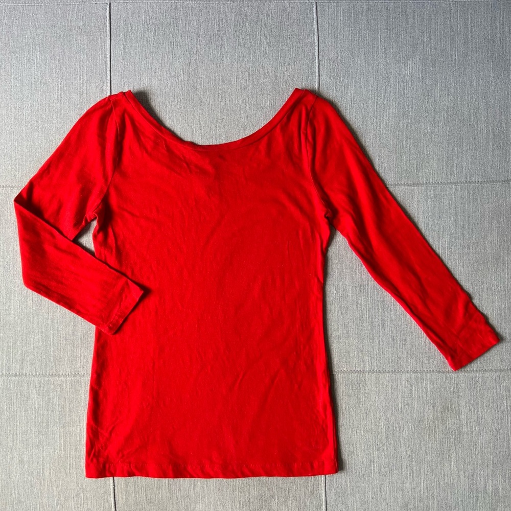 J Crew linen blend top